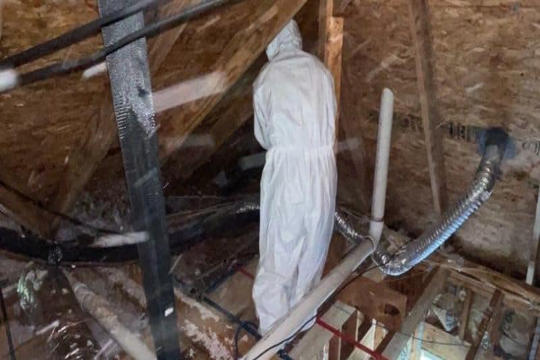 attic water damage repair